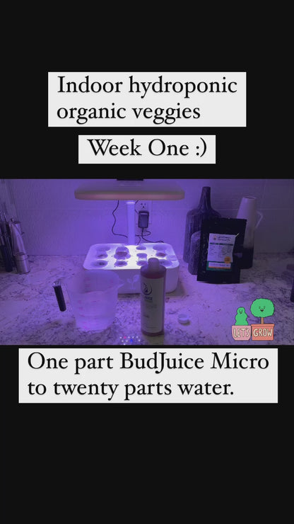 BudJuice Micro Engrais Liquide Biologique – Tout Usage, Engrais Végétal Riche en Nutriments Naturels 