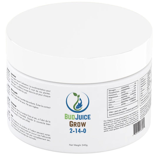 BUDJUICE - Grow 2-14-0 Organic Fertilizer Bone Meal Based Phosphorus - BudJuice